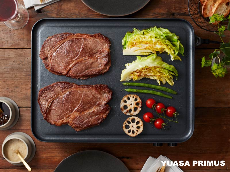 特殊フィルムヒーターを使用した新タイプのホットプレート 端までムラ