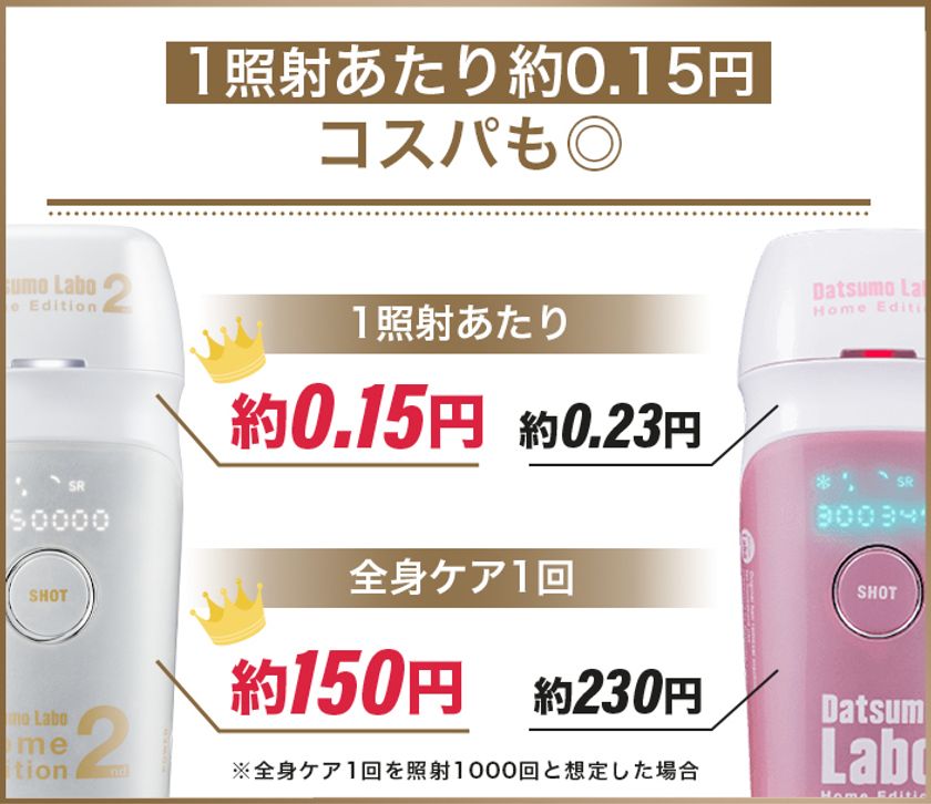 大ヒット「脱毛ラボ・ホームエディション」の進化版が誕生！ 脱毛の
