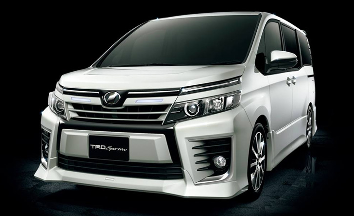 ヴォクシー80系前期(ZSグレード)用フロントスポイラー TRDエアロ｜NOAH