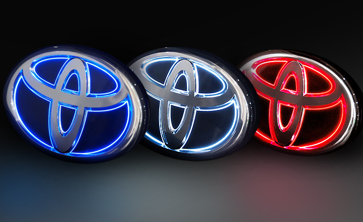 アルファード30系用LEDエンブレムGR JUNACK(ジュナック)｜ALPHARD