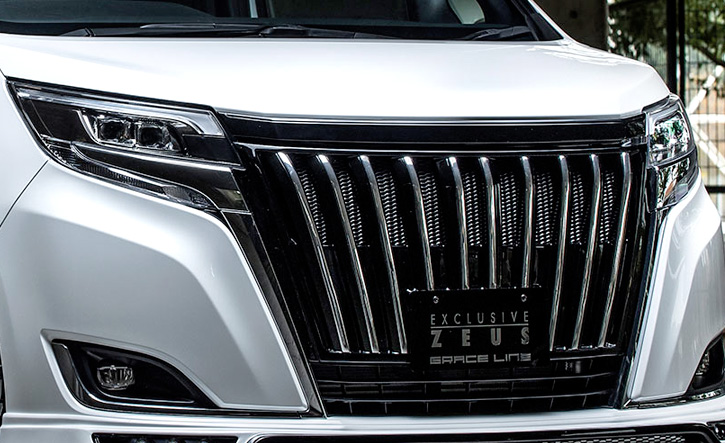 エスクァイア80系後期用フロントグリル エクスクルーシブゼウス(GRACE