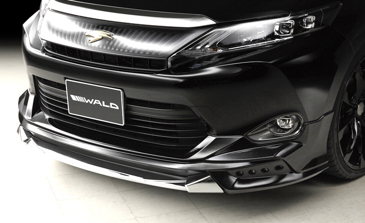 ハリアー60系前期用フロントスポイラー WALD(ヴァルド)(SPORTS LINE
