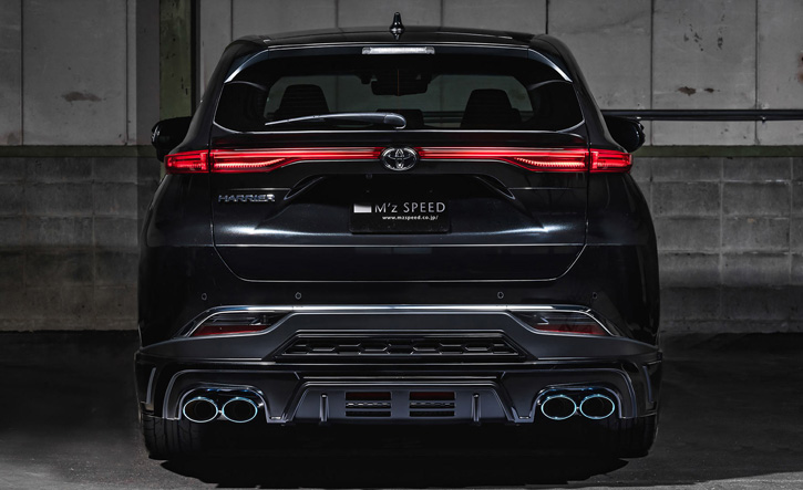 ハリアー80系用リアアンダー エクスクルーシブゼウス(LUV LINE)エアロ