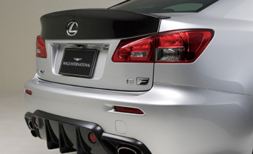 E20系レクサスIS用リアウイング(エアロパーツ)の販売サイト｜LEXUS IS