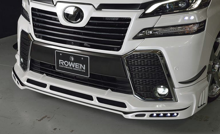 ヴェルファイア30系前期(Z系グレード)用フロントスポイラー ROWEN