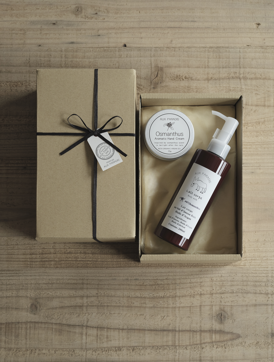 ボディミルク オスマンサス・ハンドクリーム75gSET| GIFT〔ギフト