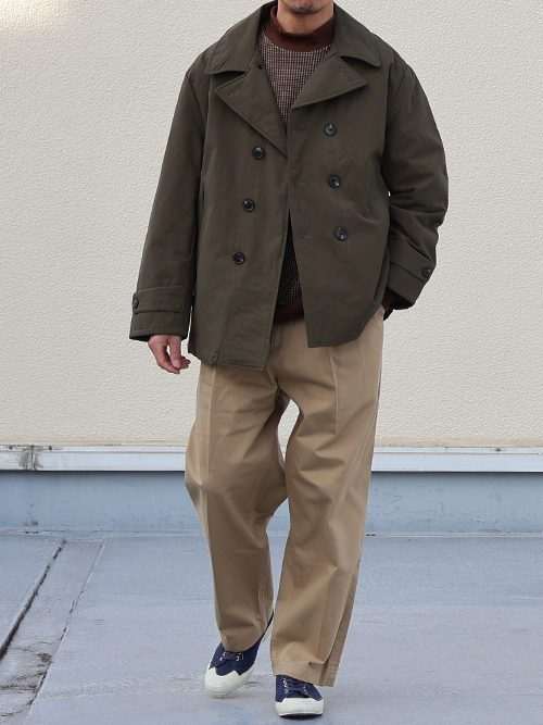 60/40クロス Sorona®Dupont 中綿 Pコート【送料無料】 / Audience