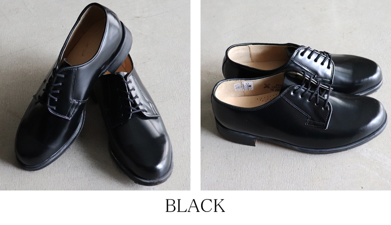 DEAD STOCK / Czech Army Leather Sole Officer Shoes（チェコ軍