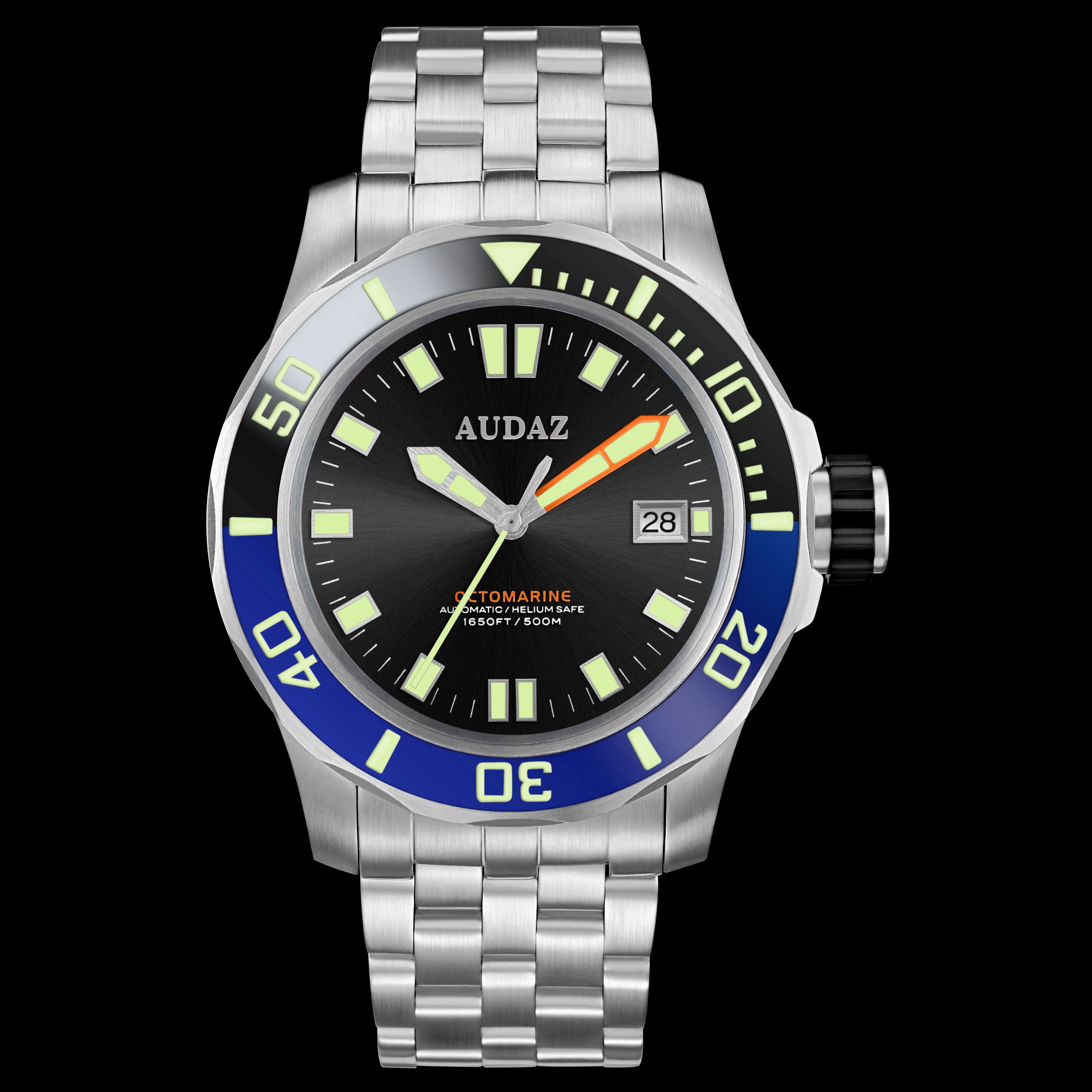 OCTOMARINE 500m Professional Dive Watch I Automatic I Sapphire