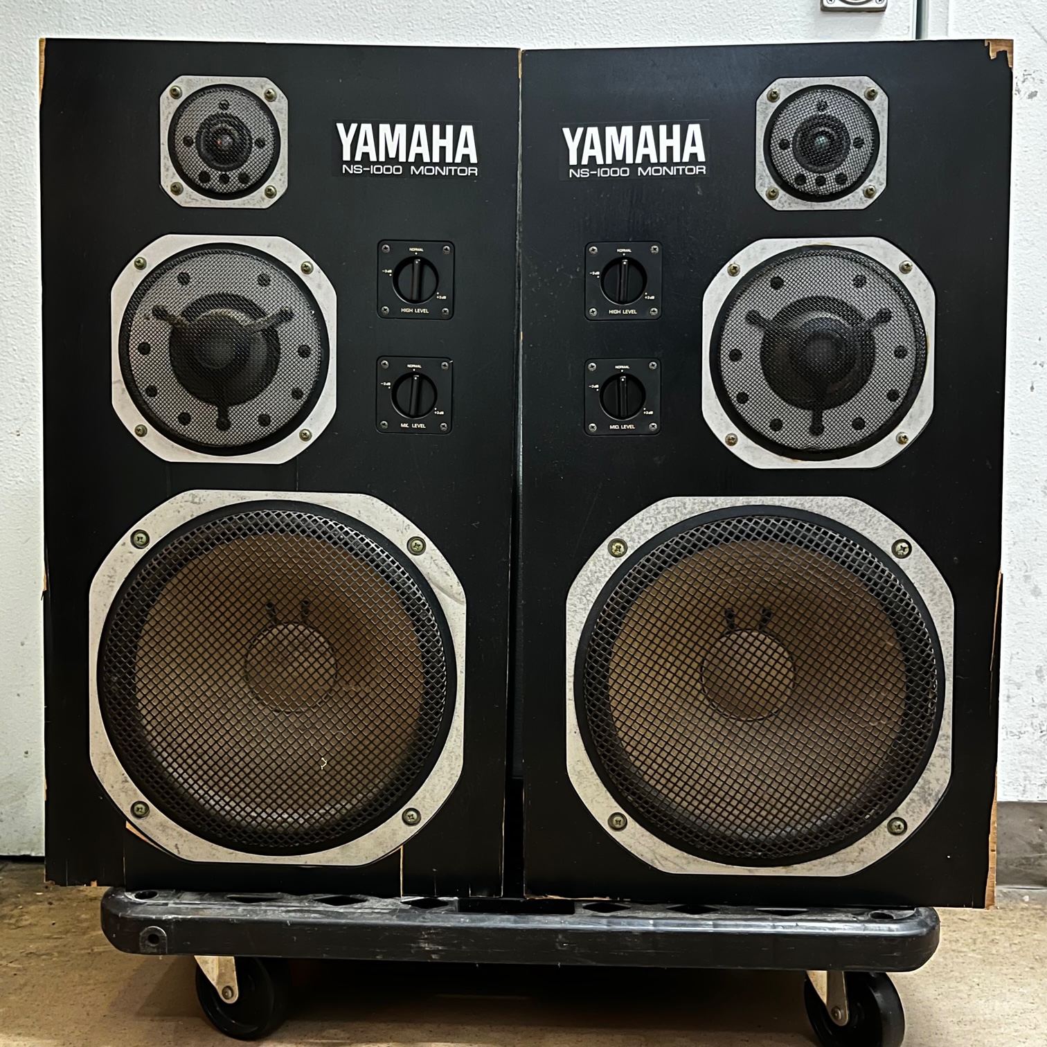 現在商談中】取りに来てくれる方限定ジャンク品 ヤマハ NS-1000M ペア