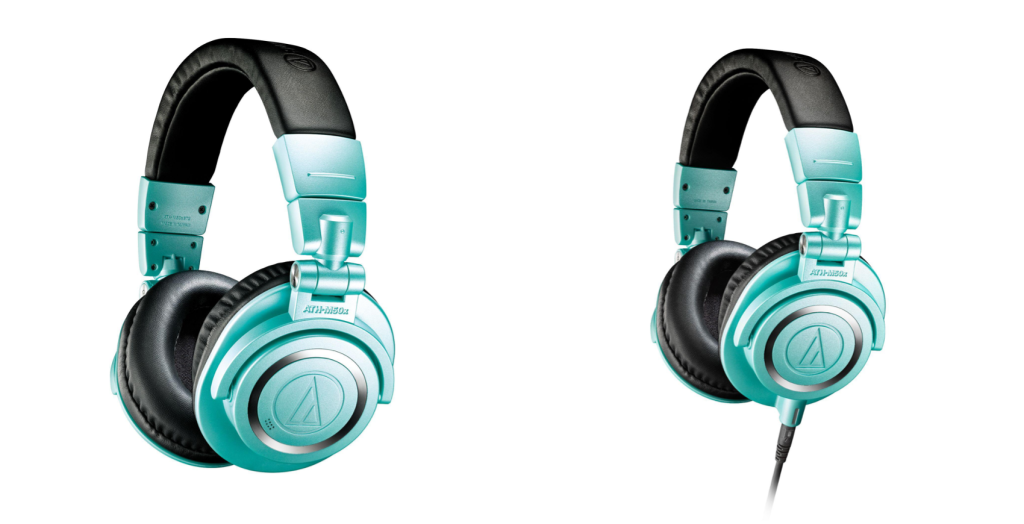 ATH-M50xIB: Limited-Edition Ice Blue Headphones | Audio-Technica