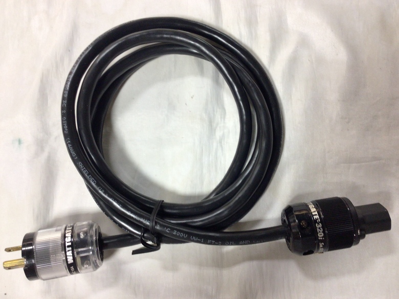 プロケーブル 電源ケーブル 1.5m 1.5m プロケーブル WATTGATE 美品プロ