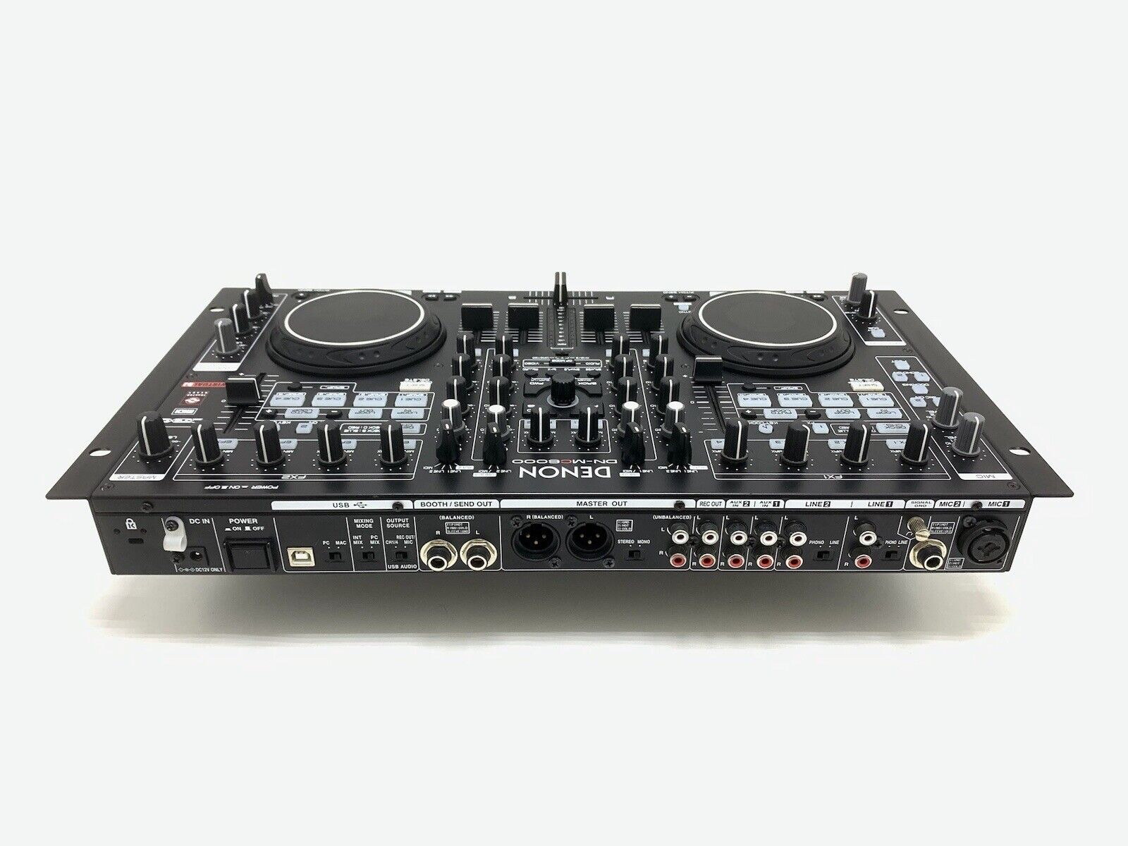 DENON DN-MC6000 MEZCLADOR Controlador DJ de 4 Decks USB FUNCIONA