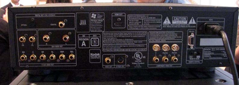 Denon DVD-3800BDCI Blu-ray Reference DVD Player Unveiled