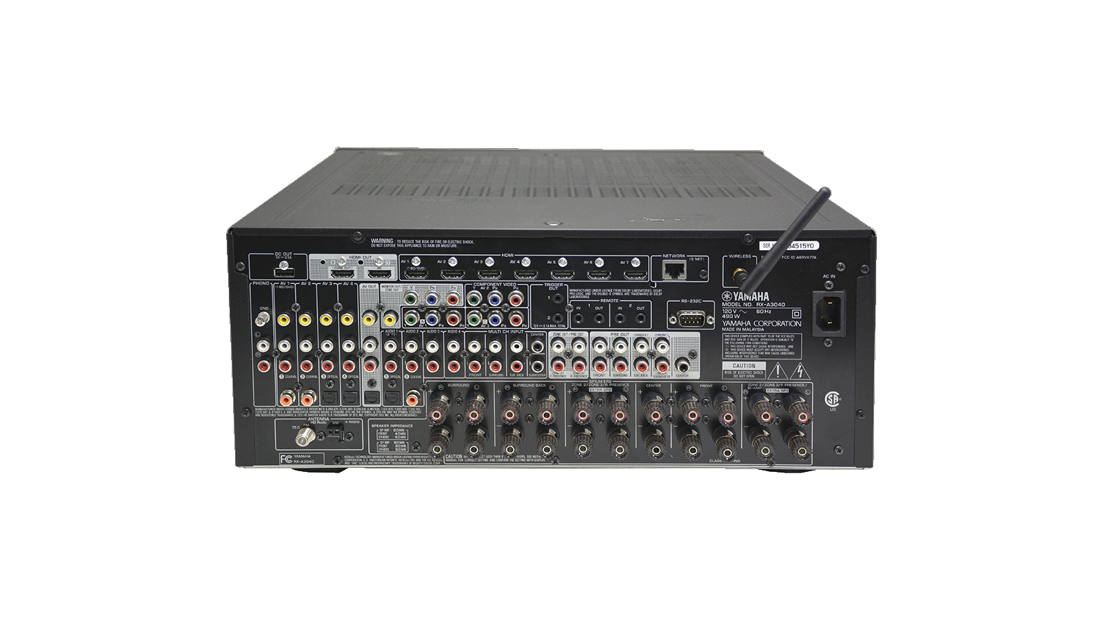 Yamaha RX-A3040 - Audio Advisors