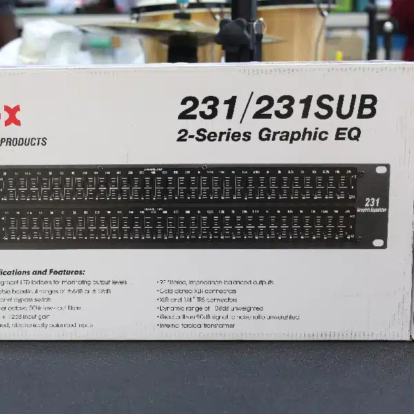 DBX 231/231SUB 2 Series Graphic Equalizer - Best Price