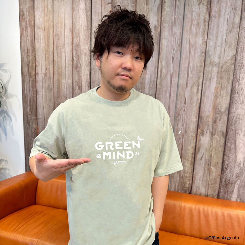 GREEN MIND 2024 at YAON ロゴTシャツ | 秦 基博 | Augusta Family Club