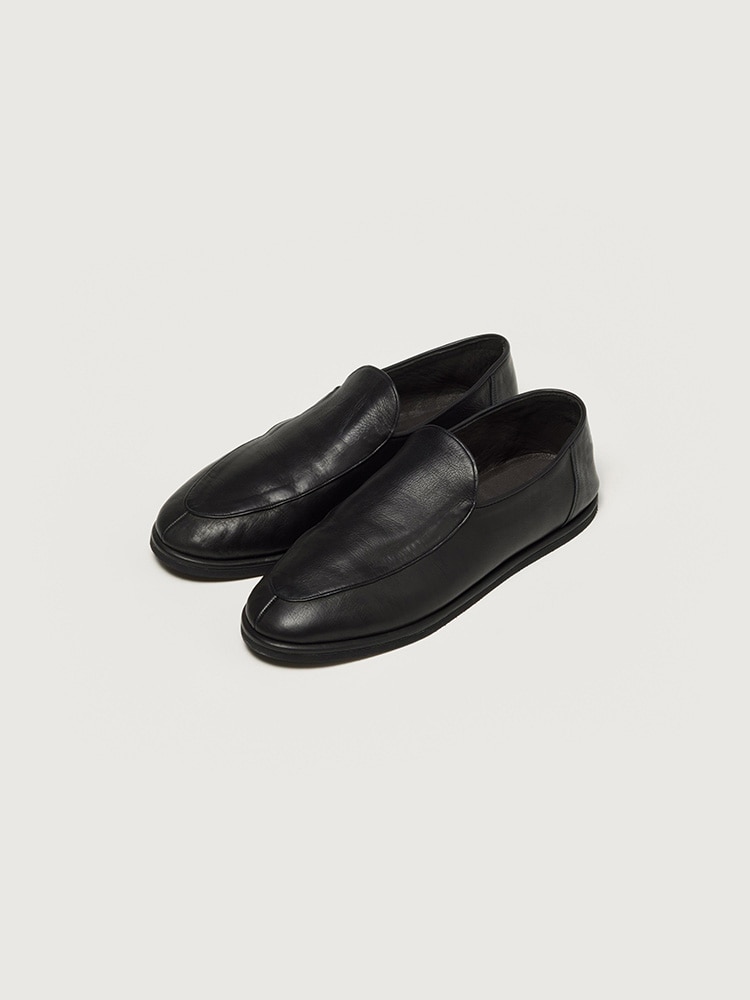 SOFT LEATHER DECK SHOES - AURALEE Official Website