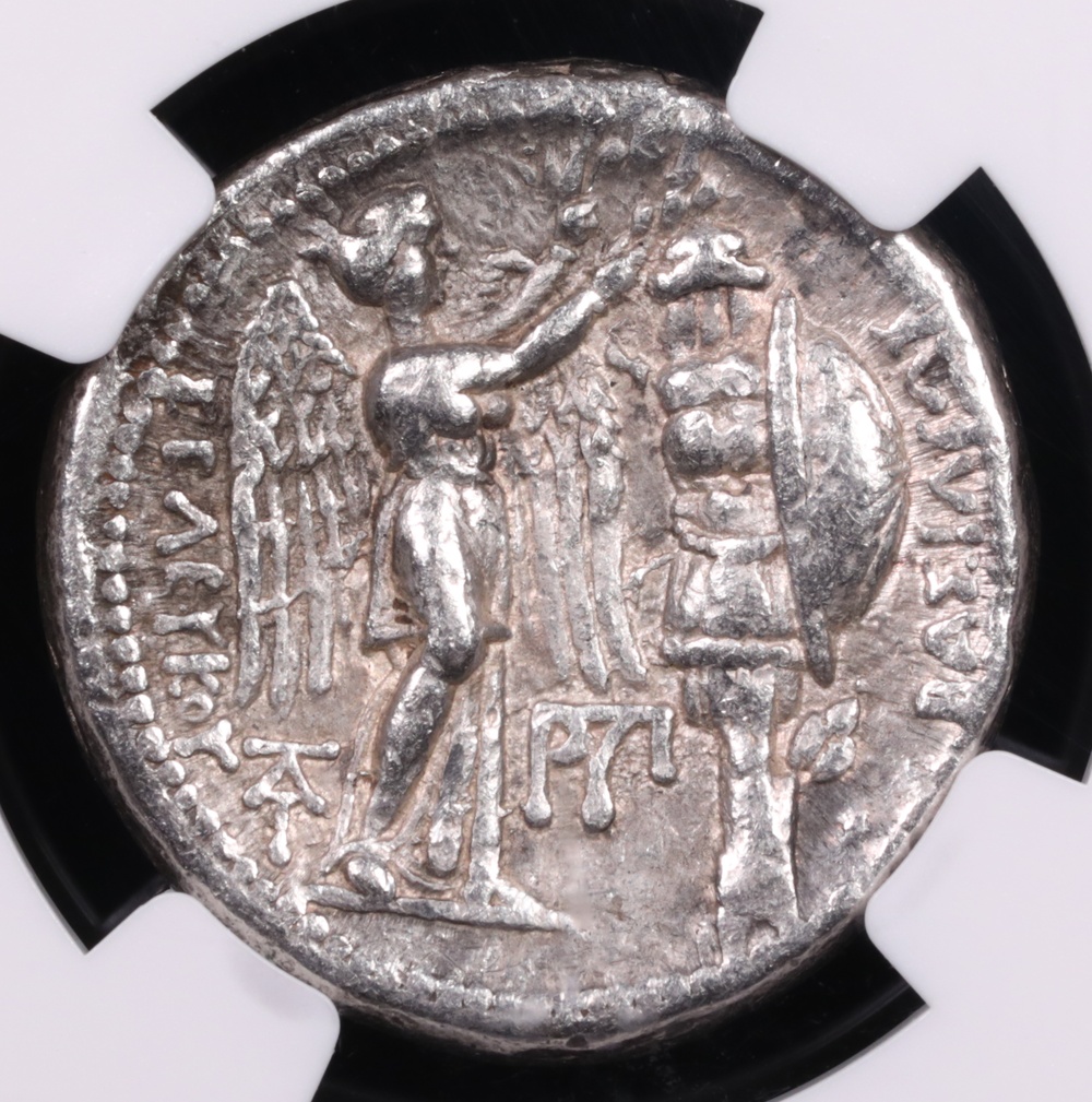 312-281 BC Seleucid Kingdom Silver Tetradrachm NGC Ch VF | Austin