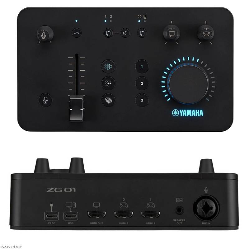 Yamaha ZG01 Game Streaming Audio Mixer
