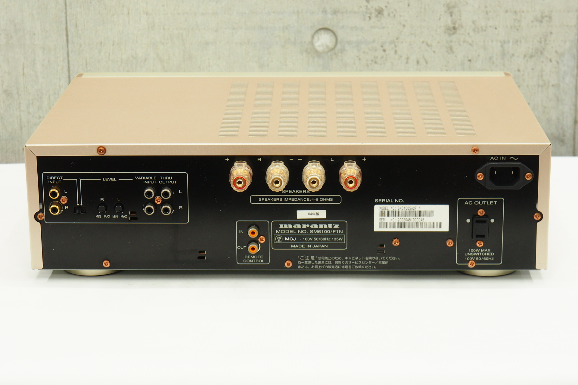 アバックWEB-SHOP / 【中古】marantz SM6100SA ver.2【コード01-11165