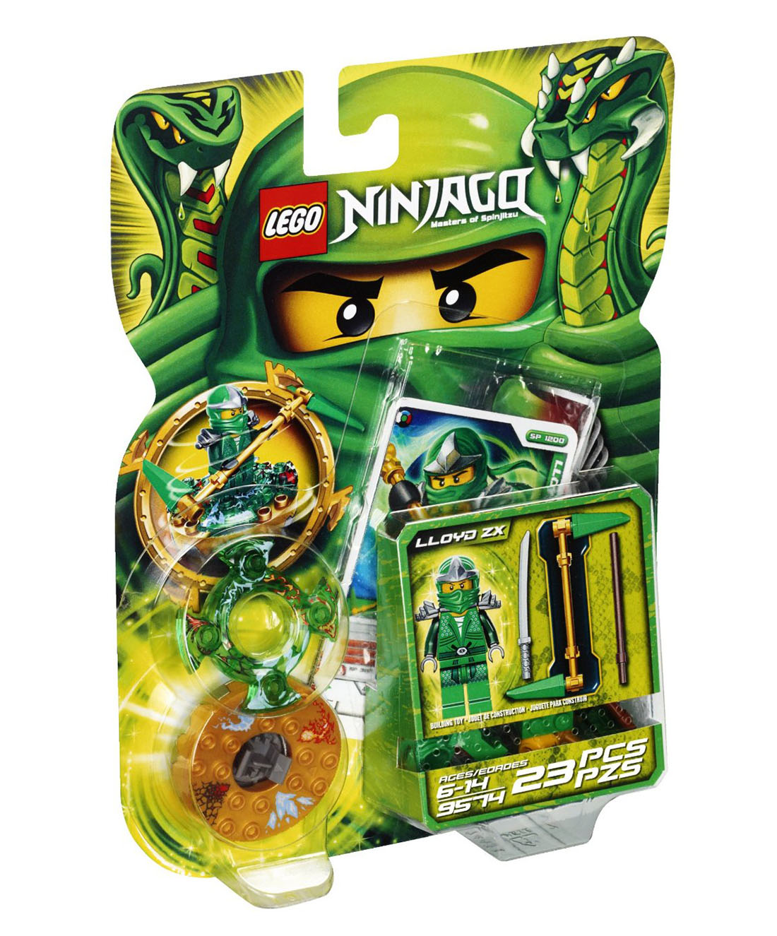 LEGO Ninjago 9574 pas cher, Lloyd ZX