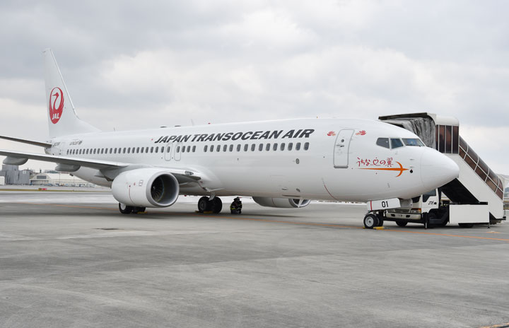 JTA、3路線に737-800投入 737-400は18年度内退役へ