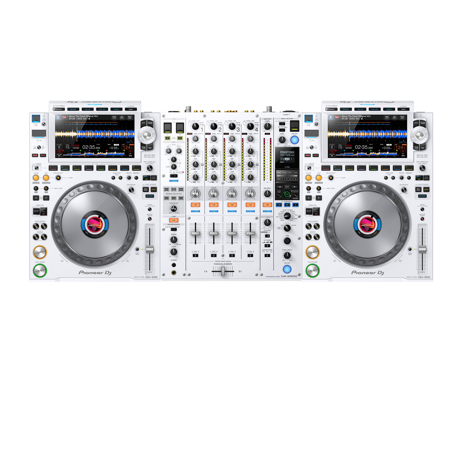 Pioneer-DJ-CDJ-3000-White-Full