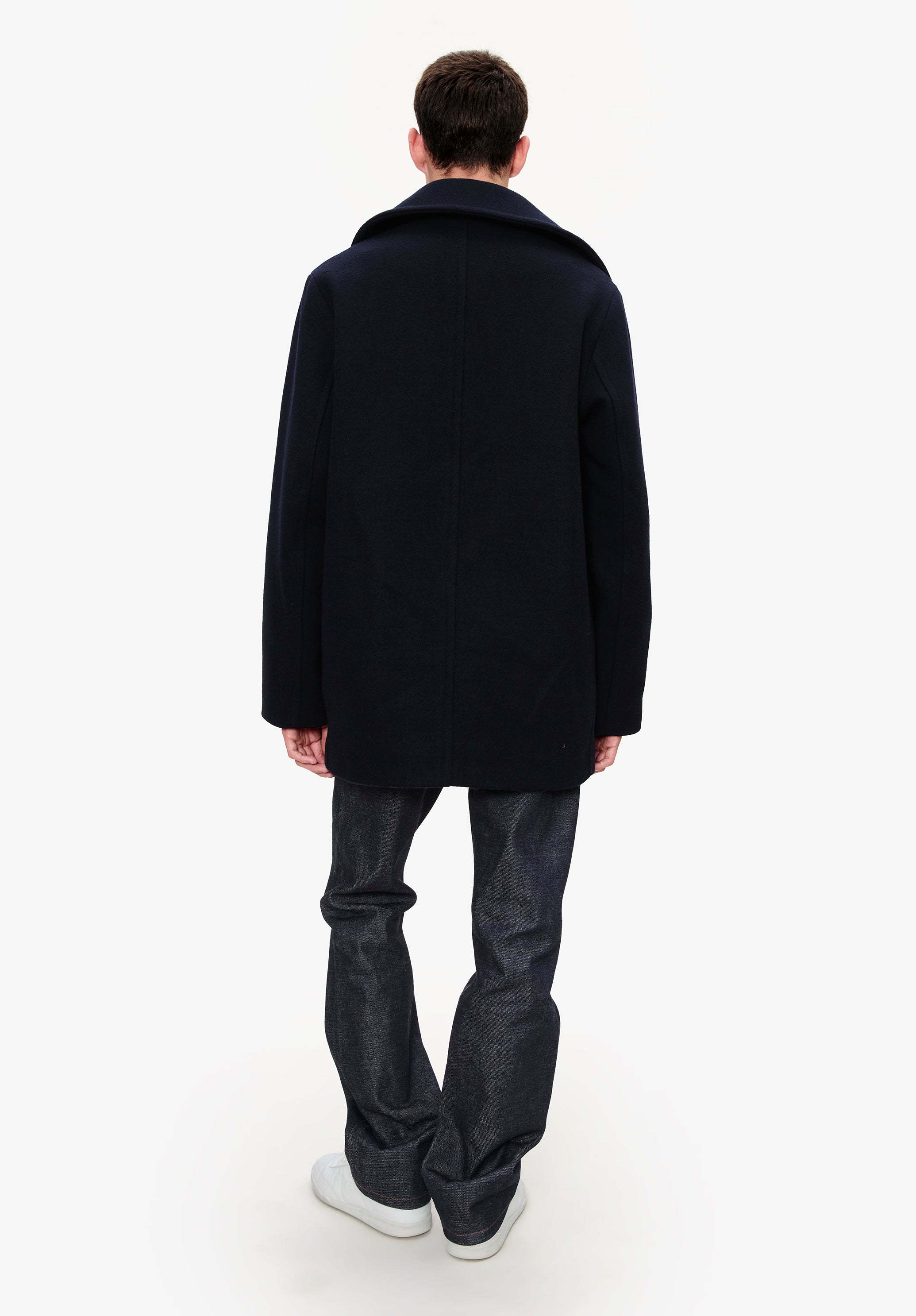 Recycled wool pea coat | A.P.C.