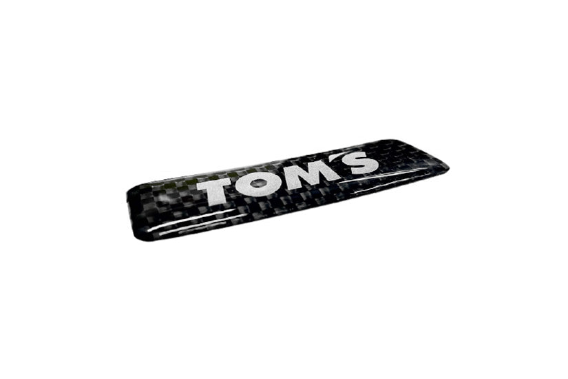TOM'S Racing - TOM'S Carbon Sticker | APEXi USA