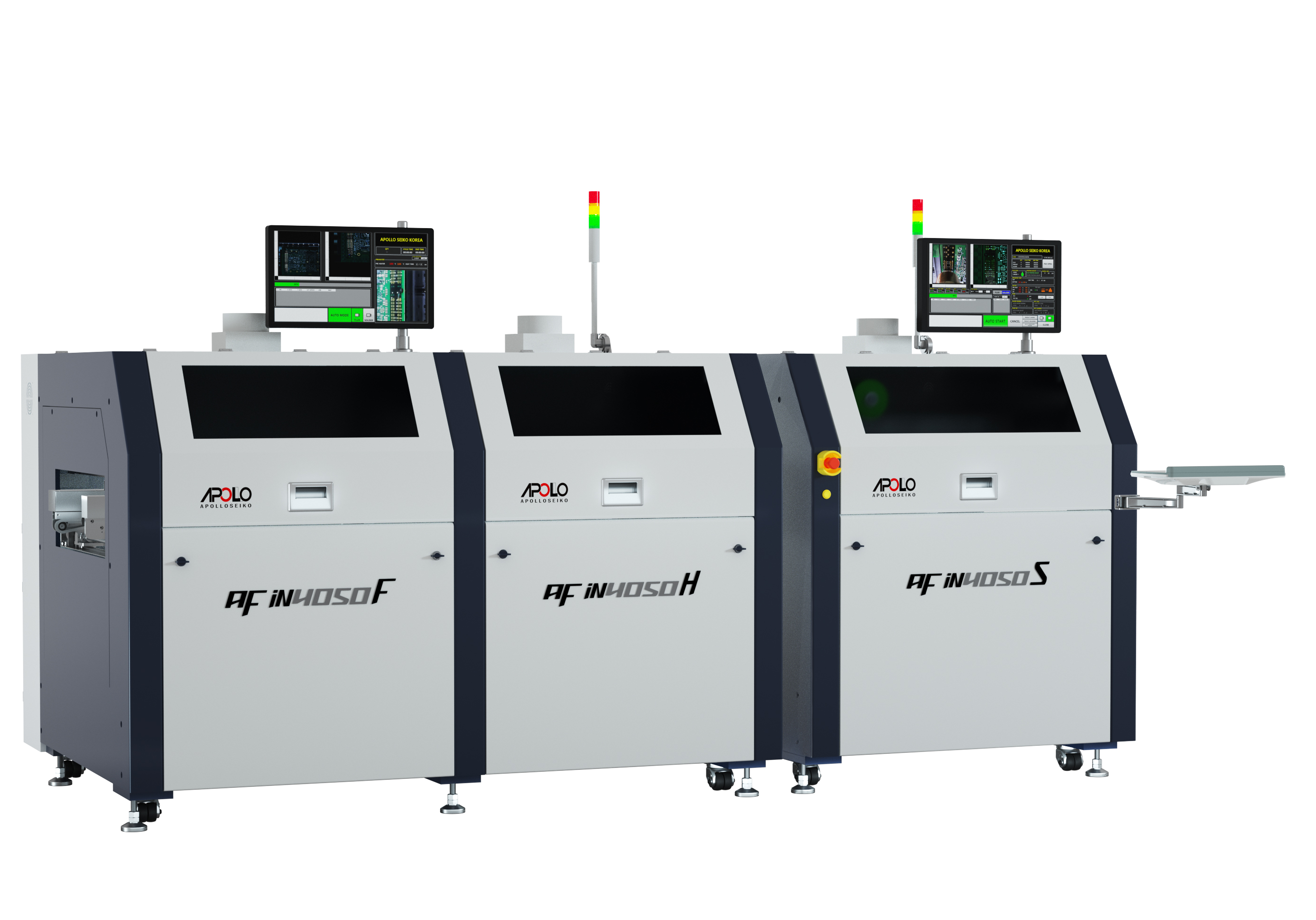 セレクティブフローはんだ付け装置なら【アポロ精工株式会社】