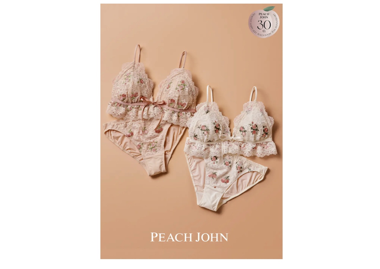 株式会社ピーチ・ジョン PEACH JOHN30周年を記念して、“ピーチ”を