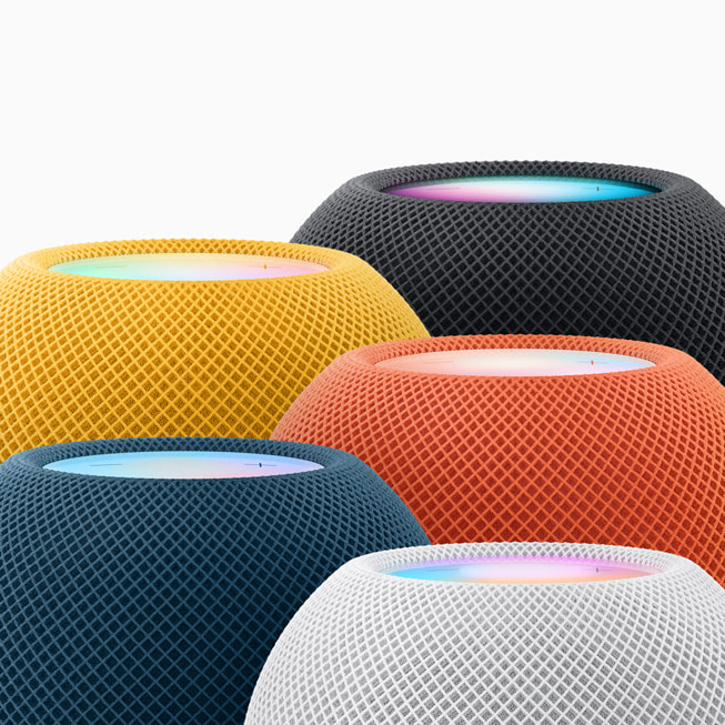 Apple introduces HomePod mini in midnight - Apple