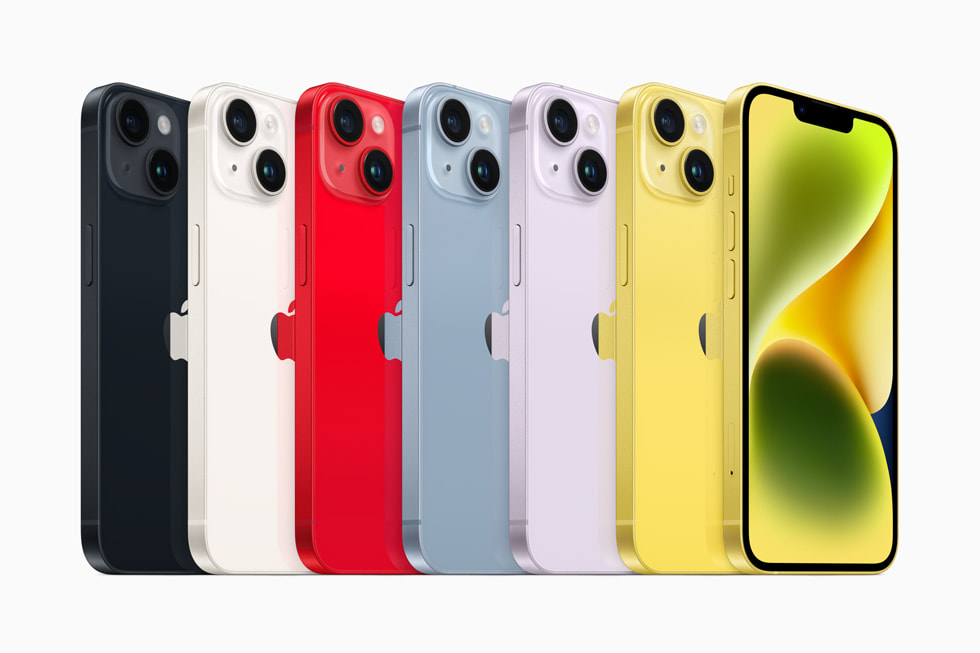 イエローが登場！Apple、新しいiPhone 14とiPhone 14 Plusを発表