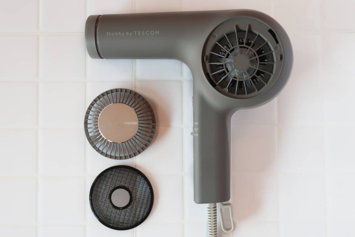 静音】Nobby by TESCOM ヘアドライヤー NIB400Aをレビュー！効果や