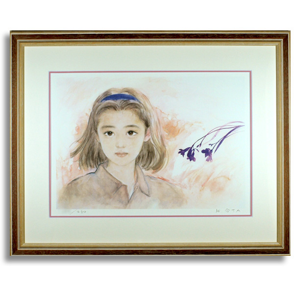 おおた慶文「兆し」 自筆サイン、エディションナンバー入り限定版画