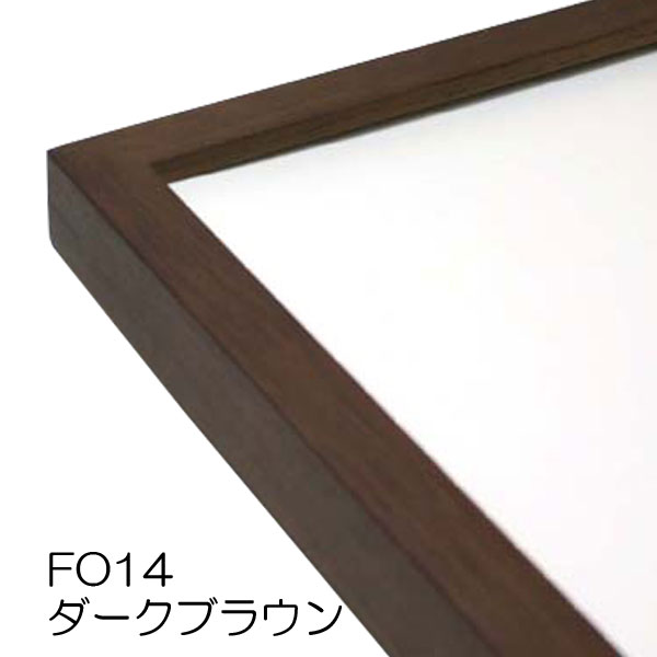 デッサン額縁：FO14ダークブラウン（UVカットアクリル）（既製品サイズ