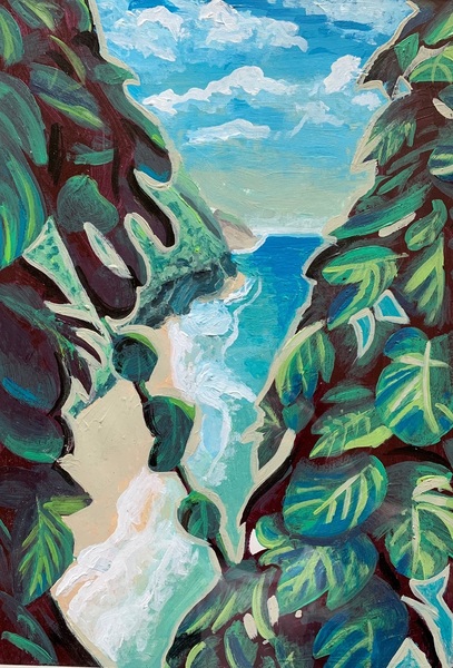 ハワイ」 by keiju｜Artmeter｜暮らしを彩るアートが、きっと見つかる