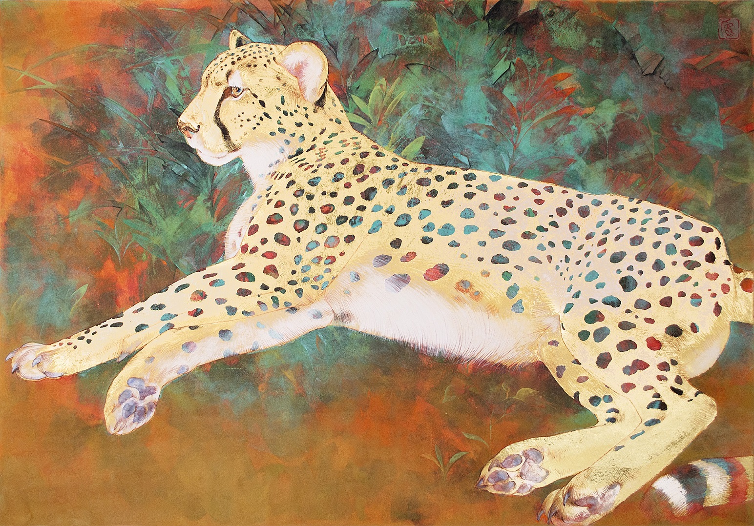 動物たちのやさしいまなざしを描く 鷹濱春奈 日本画展 | 展示案内