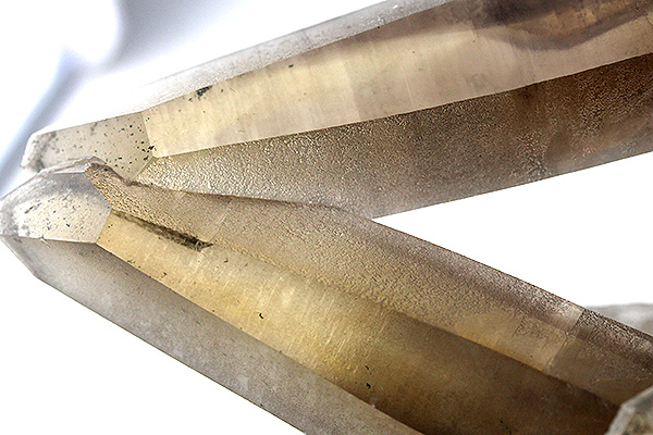 スモーキークォーツクラスター（レーザータイプ）-008水晶クラスター