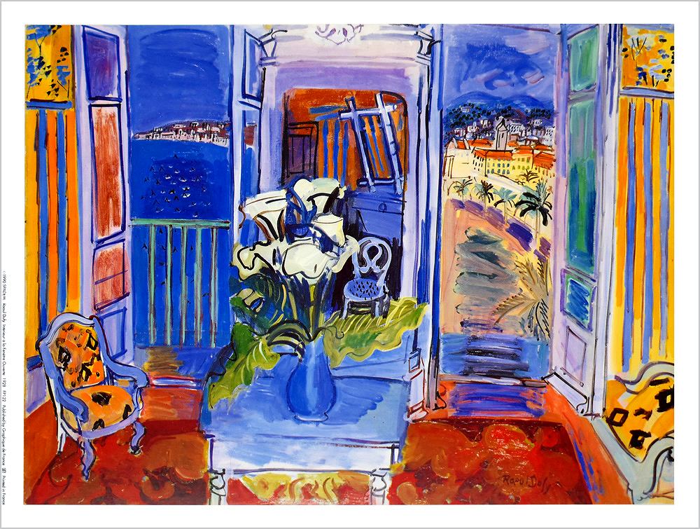 ≪ ラウル デュフィ ≫ リトグラフ LA PRINCE DE JOINVILLE 1965年