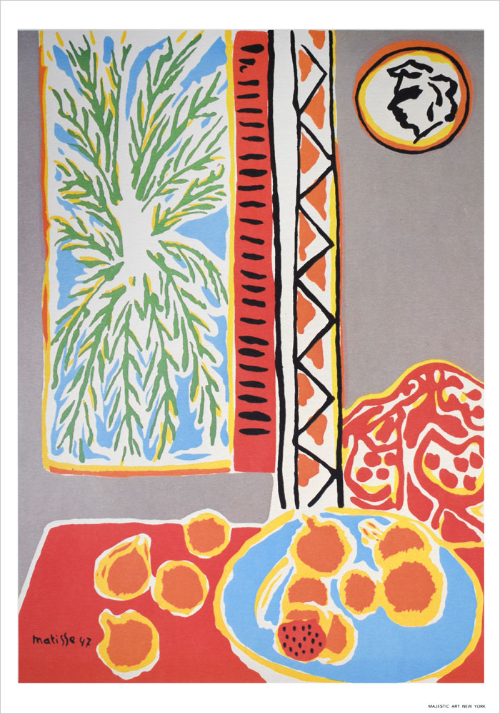 アンリ・マティス ポスター ざくろのある静物画 1946-48 AP-17|アート
