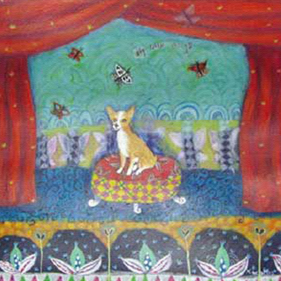 カレン・ホイプティング 絵画 (版画/キャンバスジクレー) ビッグ