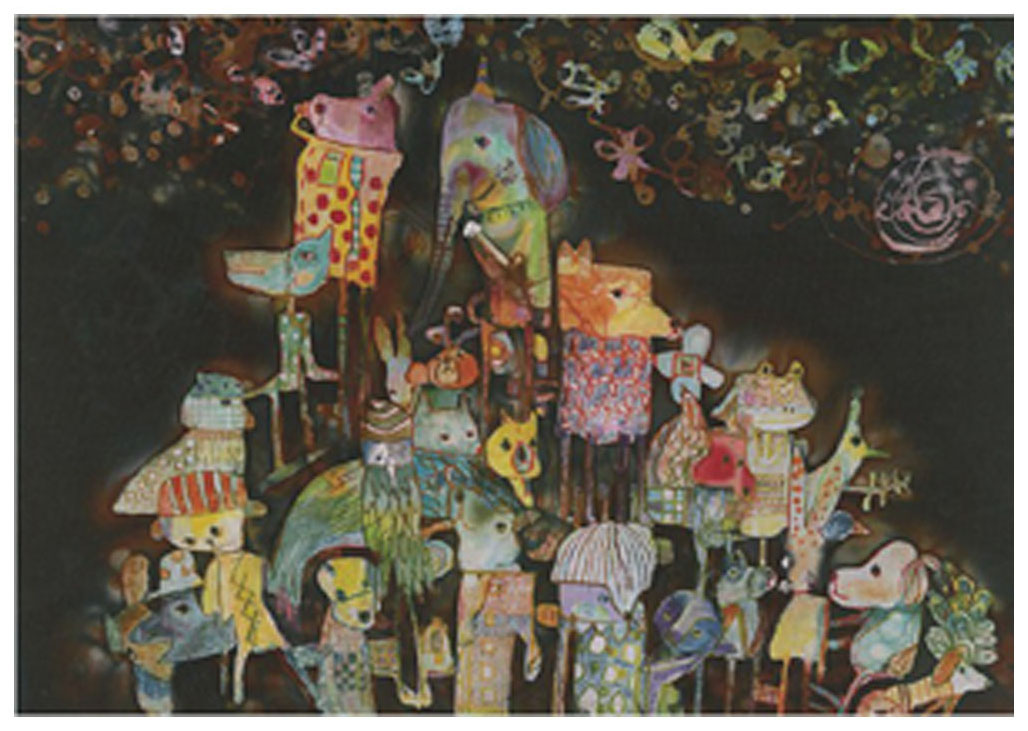 平島毅 絵画 (版画/ジクレー) truecolor 6119|アート＆フレーム|絵と