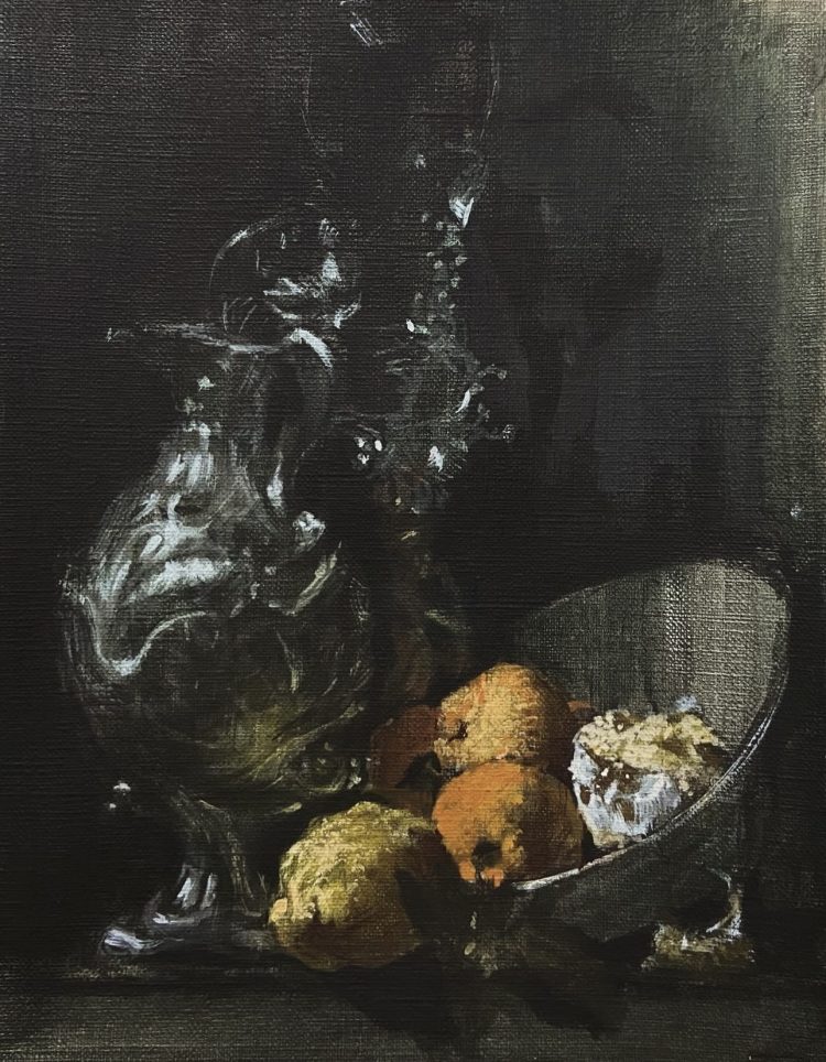 油絵入門】アクリル絵具で体験する油彩技法｜色塗りとデッサンのコツを