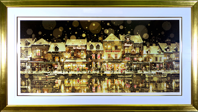 笹倉鉄平「サン・ルーに降る雪」卸売価格で販売