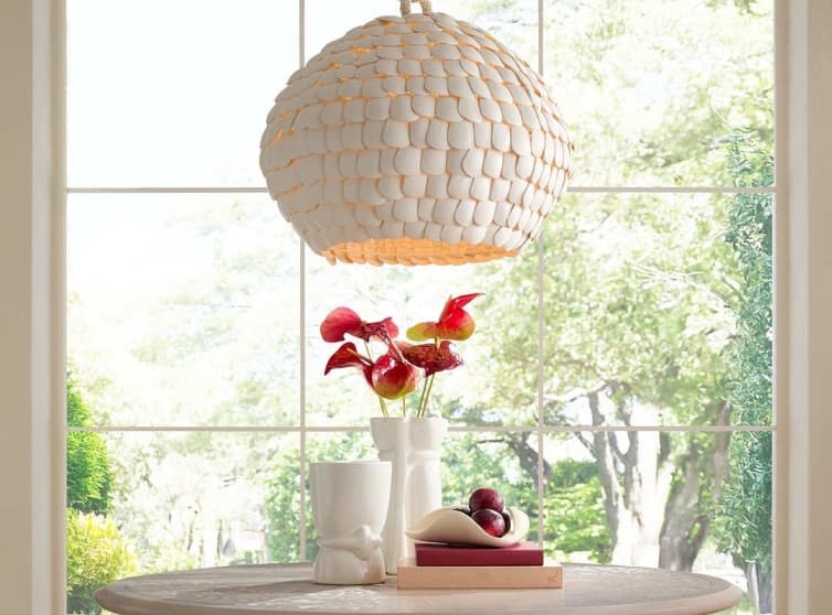 DFI04 - Amani Flush Mount - Blackened Iron, Iron