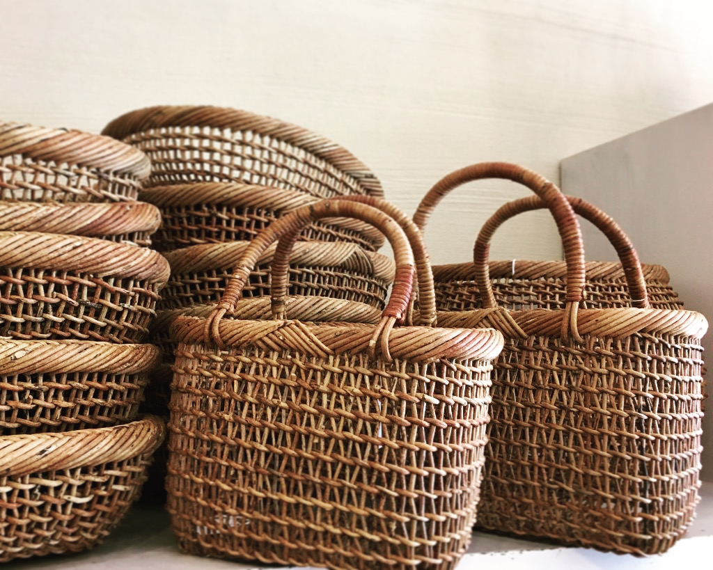 中川原信一さんのカゴ 婦人画報お取り寄せにて発売です。 - art+