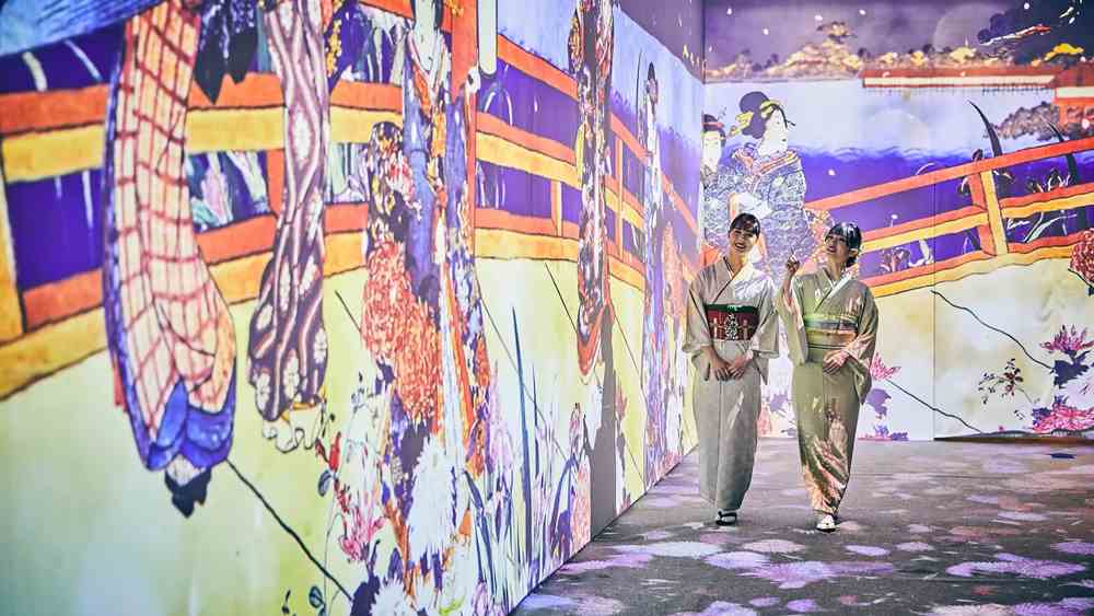 大阪】「動き出す浮世絵展 OSAKA」が開催中！江戸の名作に没入体験