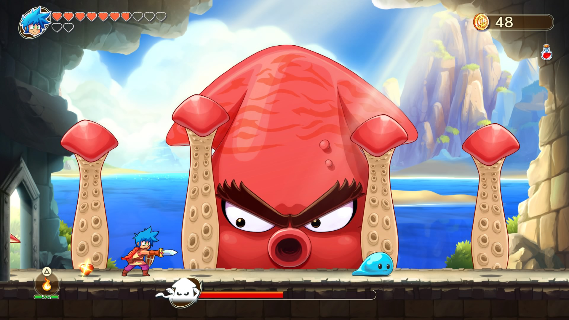 モンスターボーイ 呪われた王国 | ARC SYSTEM WORKS